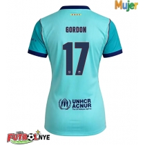 Camiseta Barcelona Anthony Gordon #17 Tercera Equipación para mujer 2026-27 manga corta